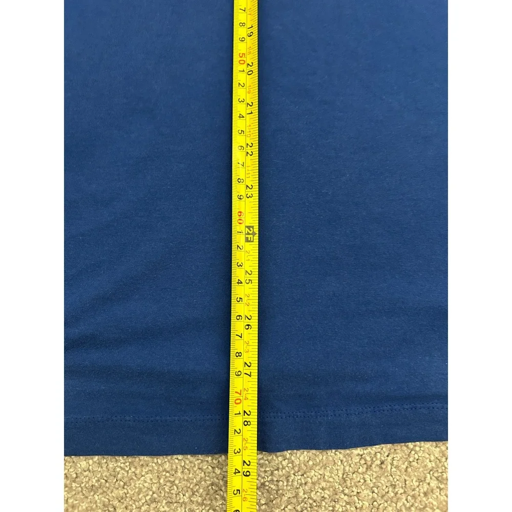 Nike Graphic T-Shirt Mens XXL Blue Excellent Futura Logo Short Sleeve Tee